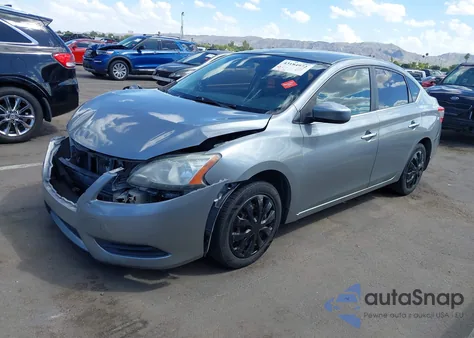 2013 Nissan Sentra S/Sv/Sr/Sl z USA, uszkodzony, nr VIN 3N1AB7AP6DL675897